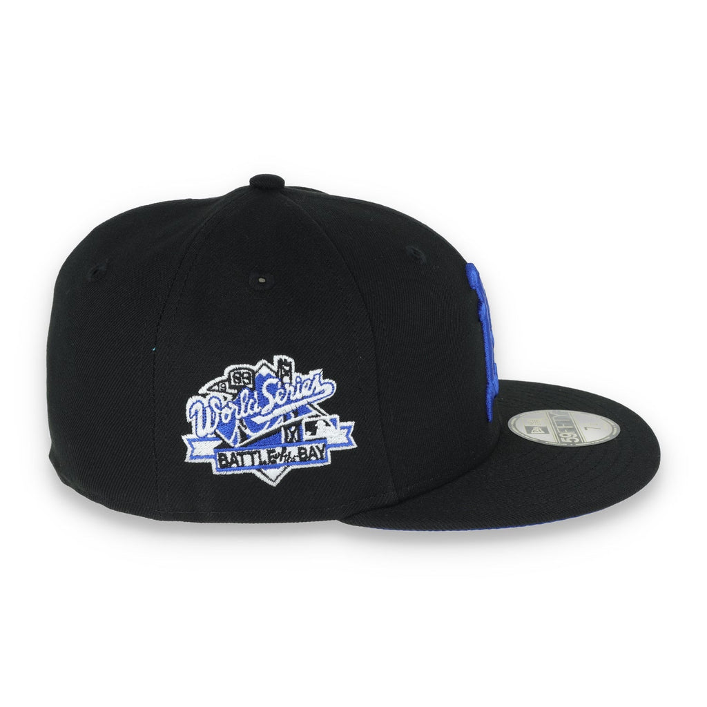 New Era Oakland Athletic 1989 Battle of The Bay Patch 59FIFTY Fitted-Royal/Black product image 6, provided for visual