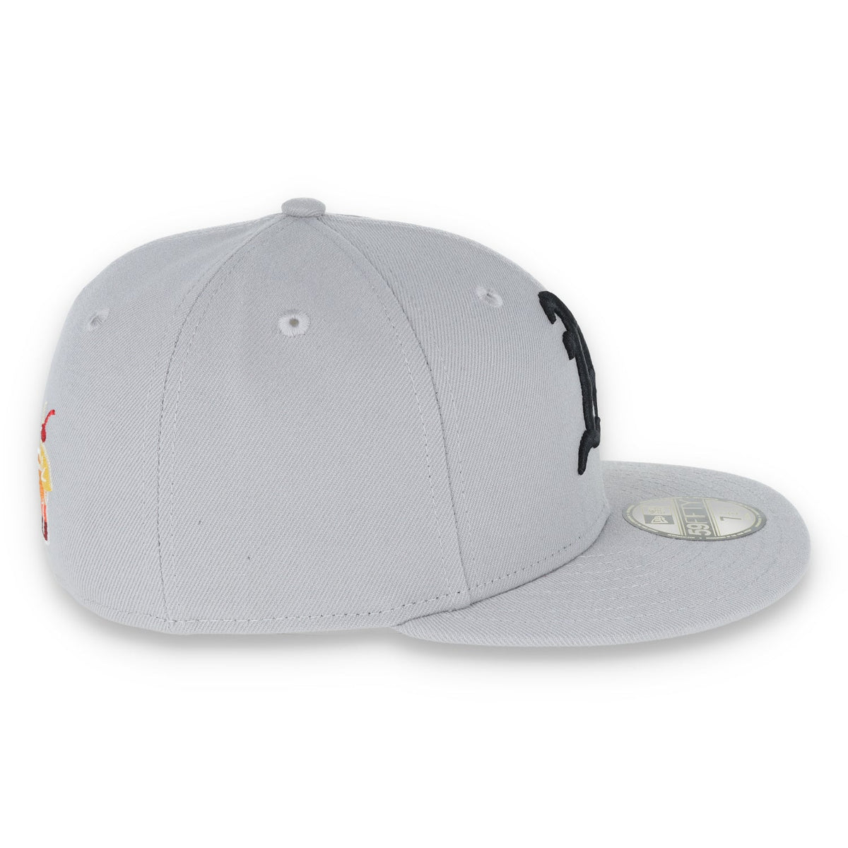 New Era Oakland Athletics Bay Bridge Patch 59FIFTY Fitted-Grey product image 6, provided for visual reference and product