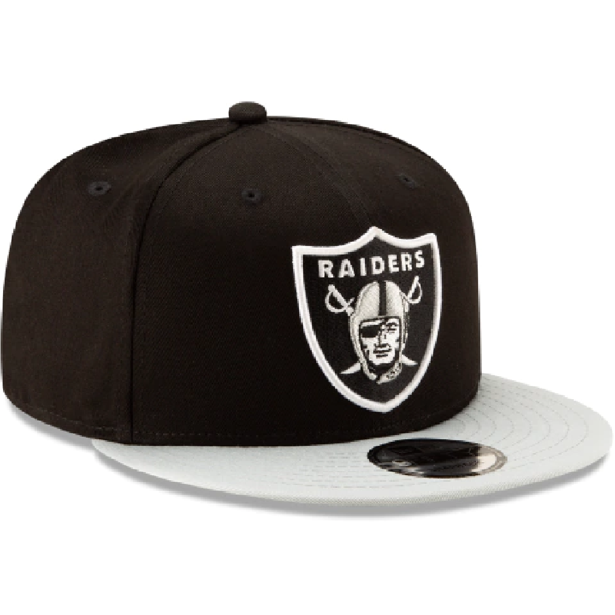 New Era Youth Las Vegas Raiders Basic 2Tone 9Fifty Snapback - Black/Dark Grey product image 3, provided for visual reference