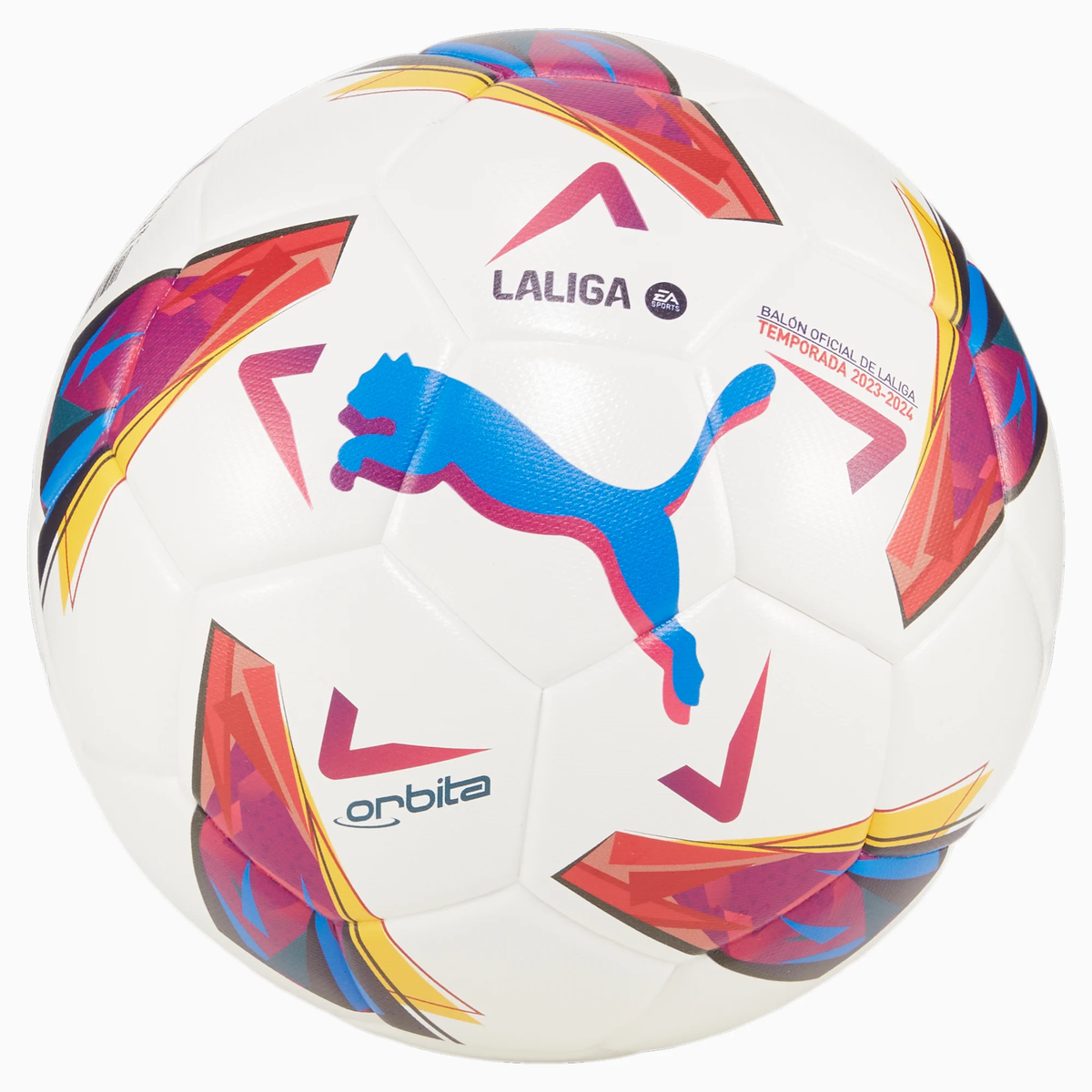 Puma Orbita LaLiga 1 FIFA Quality Soccer Ball 23/24 product image 1, provided for visual reference and product detail review