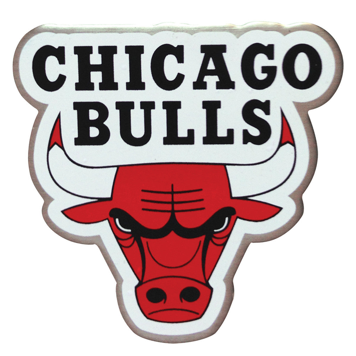 Chicago Bulls Lapel Pin Primary Logo product image 1, provided for visual reference and product detail review