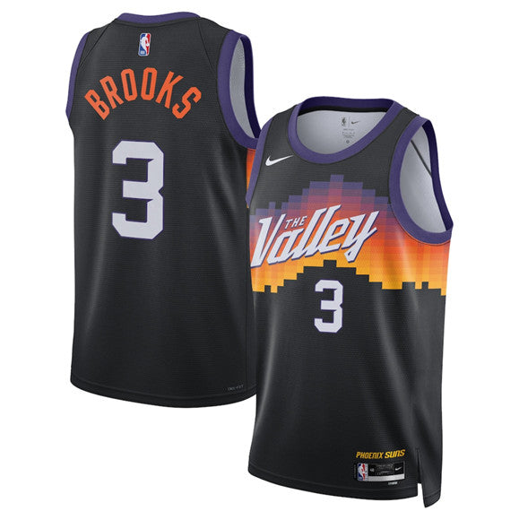 Dillon Brooks Phoenix Suns Unisex 2025/26 Jersey - Black product image 1