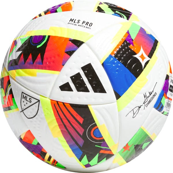 Adidas MLS 24 Pro Ball-White product image 1, provided for visual reference and product detail review