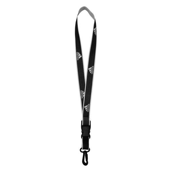 Adidas Interval 2.0 Lanyard Black/White product image 1, provided for visual reference and product detail review