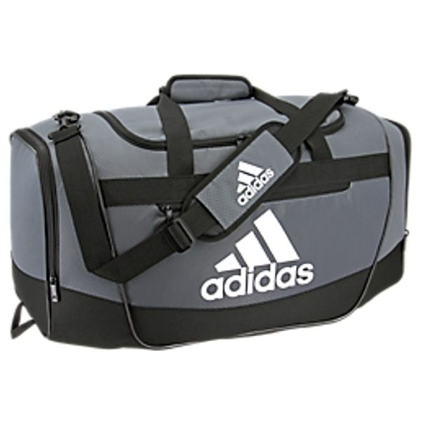 Adidas Defender Iv Small Duffel Bag- Onix Grey product image 1, provided for visual reference and product detail review