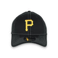 New Era Pittsburgh Pirates Classic 39THIRTY Stretch Fit-Black product image 1, provided for visual reference and product