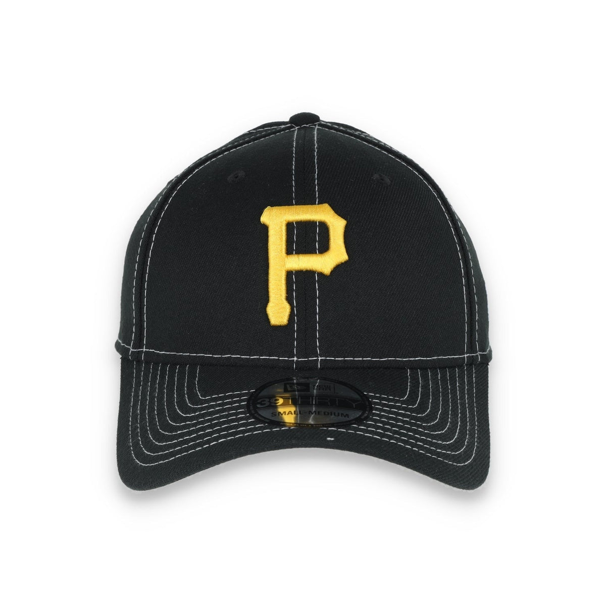 New Era Pittsburgh Pirates Classic 39THIRTY Stretch Fit-Black product image 1, provided for visual reference and product