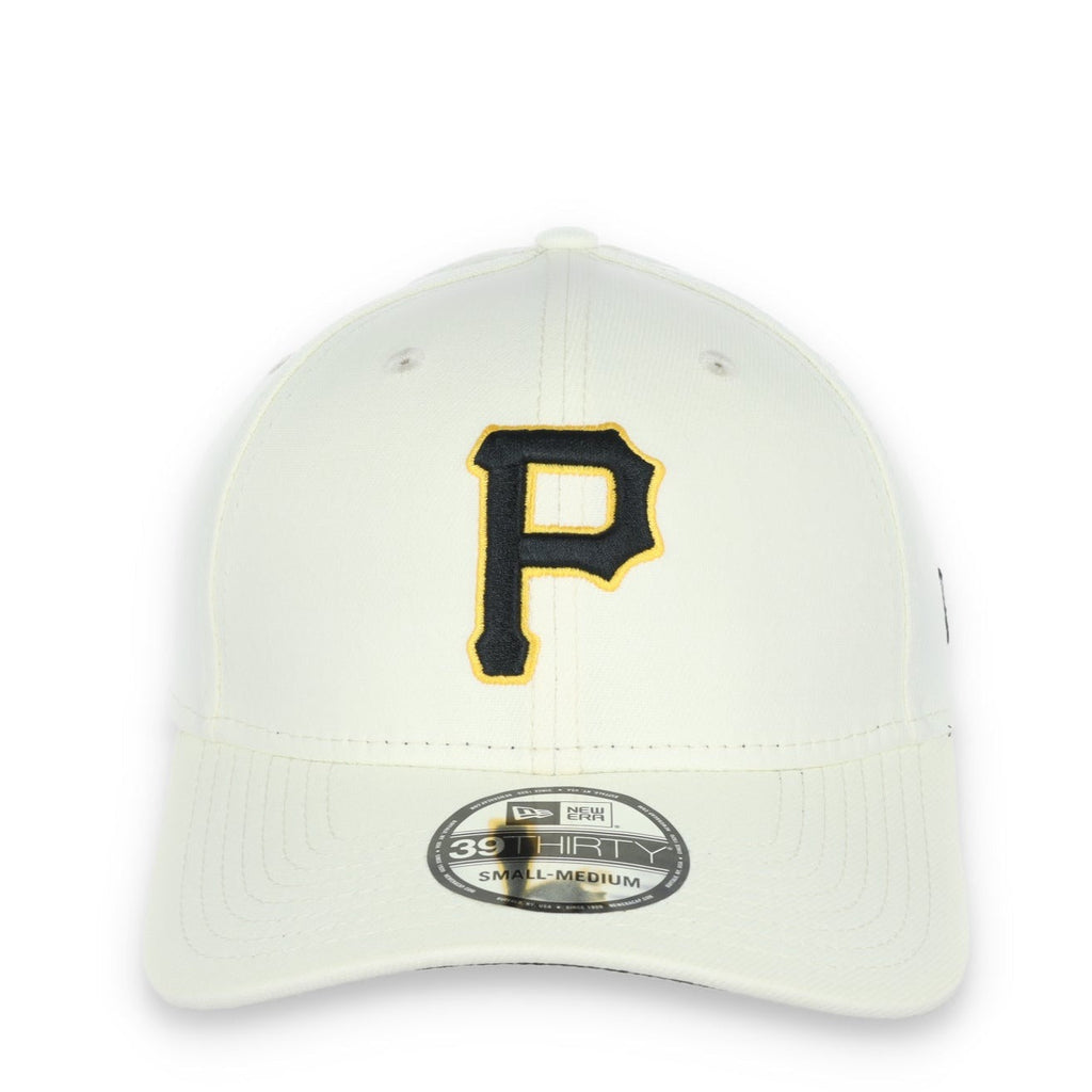 New Era Pittsburgh Pirates Classic 39THIRTY Stretch Fit-Beige product image 1, provided for visual reference and product