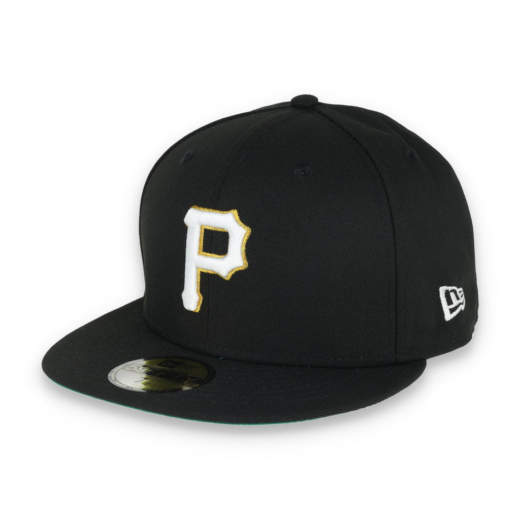 New Era Pittsburgh Pirates Metallic Logo 1960 Side Patch 59FIFTY Fitted - Black product image 3, provided for visual