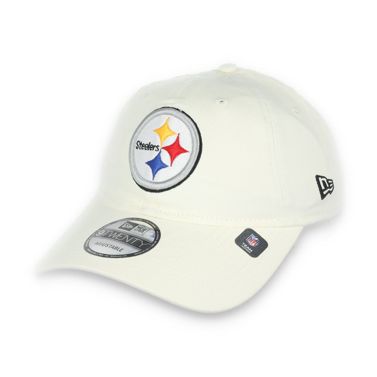 New Era Pittsburgh Steelers Core Classic 2.0 9Twenty Adjustable Hat-Ivory product image 6, provided for visual reference and