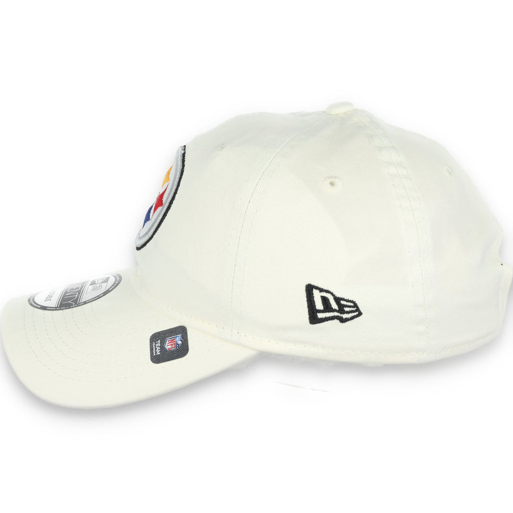 New Era Pittsburgh Steelers Core Classic 2.0 9Twenty Adjustable Hat-Ivory product image 5, provided for visual reference and