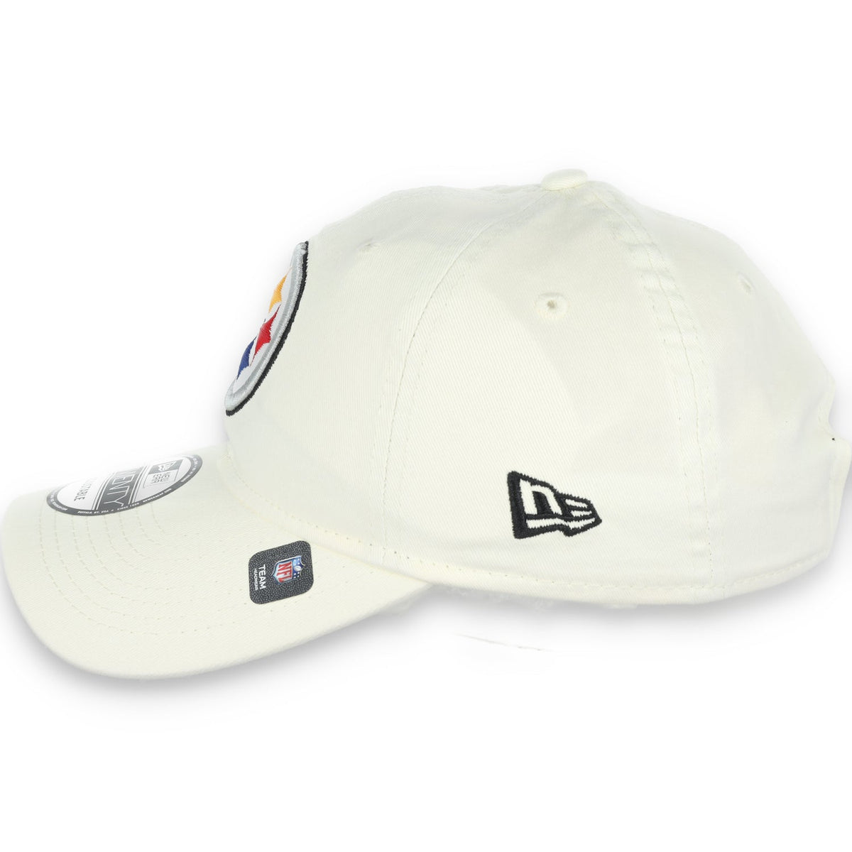 New Era Pittsburgh Steelers Core Classic 2.0 9Twenty Adjustable Hat-Ivory product image 5, provided for visual reference and