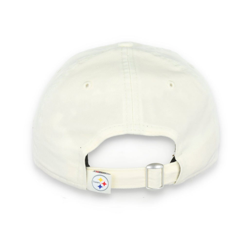 New Era Pittsburgh Steelers Core Classic 2.0 9Twenty Adjustable Hat-Ivory product image 4, provided for visual reference and