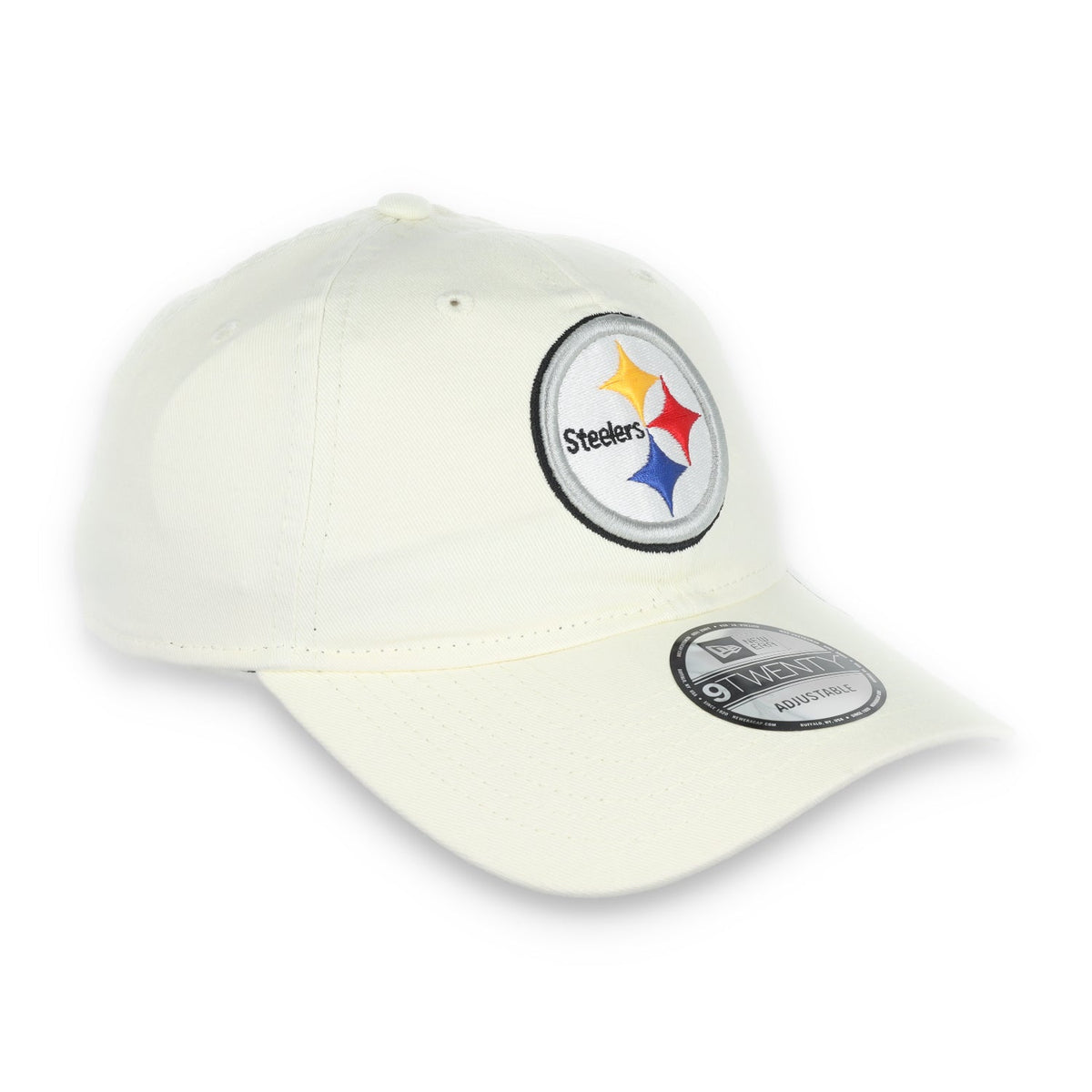 New Era Pittsburgh Steelers Core Classic 2.0 9Twenty Adjustable Hat-Ivory product image 2, provided for visual reference and