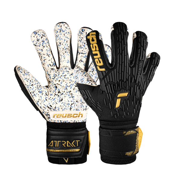 Reusch Attrakt Freegel Fusion Ortho-Tec Goalkeeper Glove product image 1, provided for visual reference and product detail