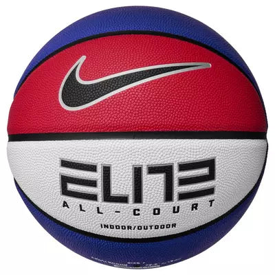 Nike Elite All Court 8P 2.0 Basketball -Red/Royal product image 3, provided for visual reference and product detail review