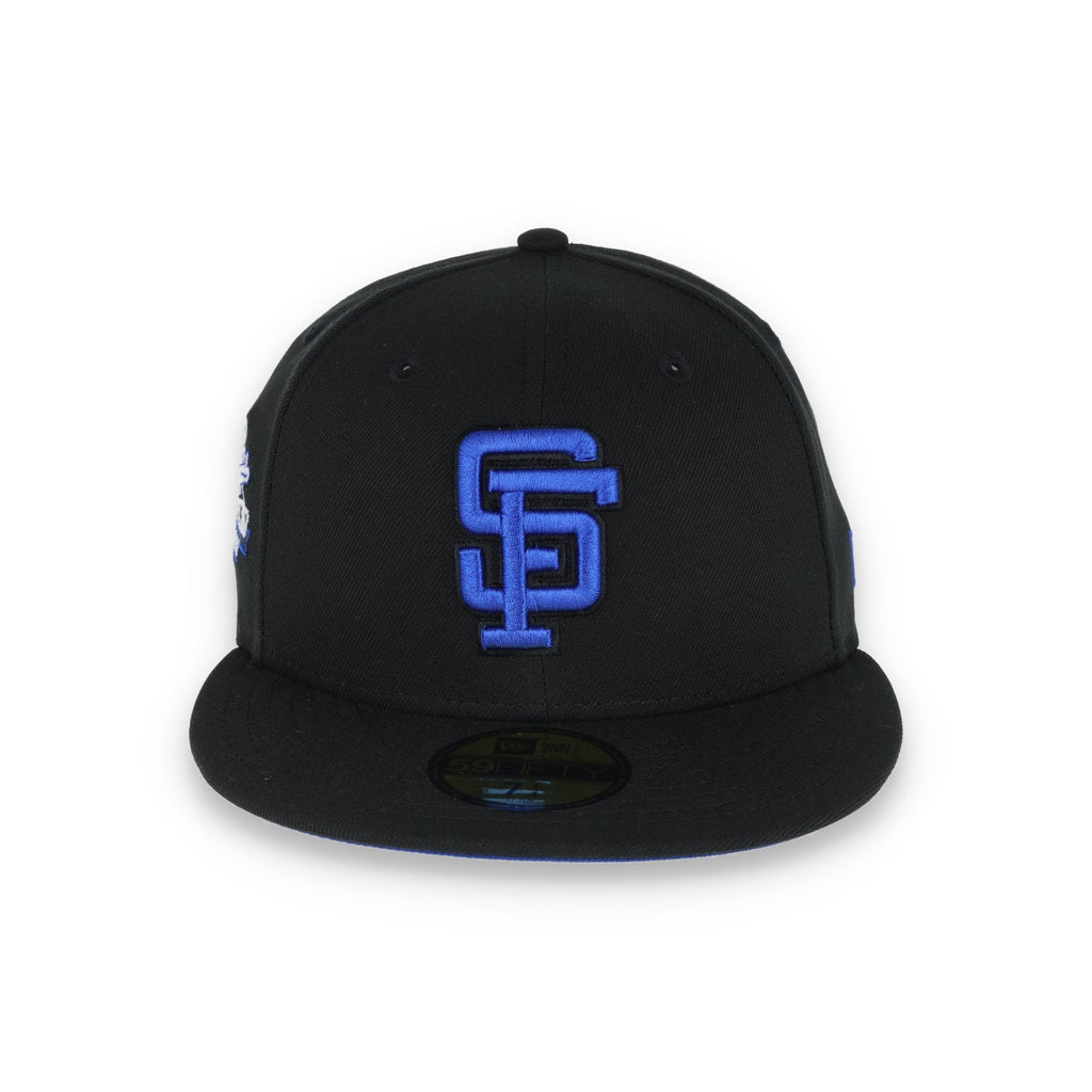 New Era San Francisco Giants 1989 Battle Of The Bay Side Patch 59FIFTY Fitted-Black/Blue product image 2, provided for