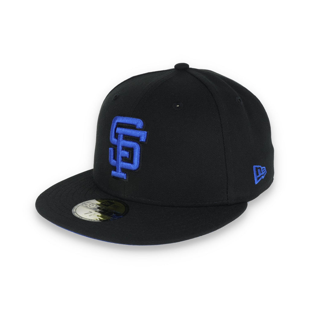 New Era San Francisco Giants 1989 Battle Of The Bay Side Patch 59FIFTY Fitted-Black/Blue product image 3, provided for