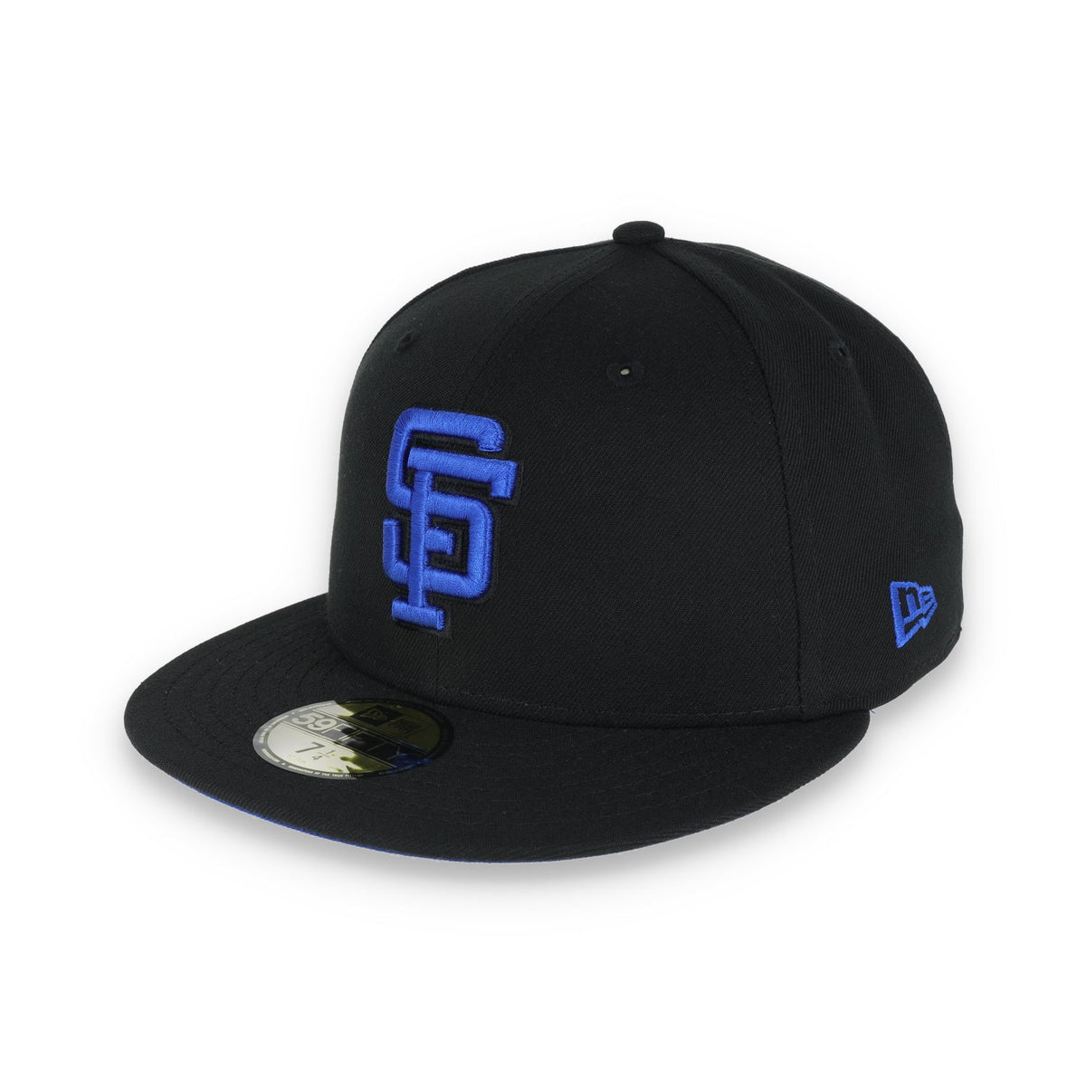 New Era San Francisco Giants 1989 Battle Of The Bay Side Patch 59FIFTY Fitted-Black/Blue product image 3, provided for