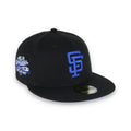 New Era San Francisco Giants 1989 Battle Of The Bay Side Patch 59FIFTY Fitted-Black/Blue product image 1, provided for