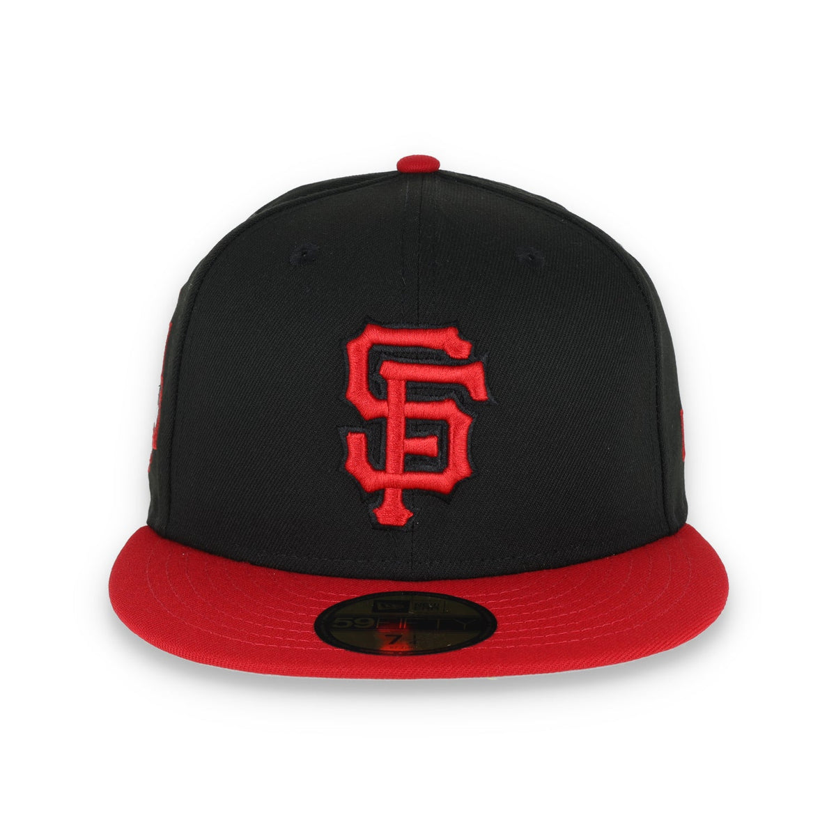 New Era San Francisco Giants World Champions 2014 Side Patch 59FIFTY Fitted - Black/Red product image 2, provided for visual