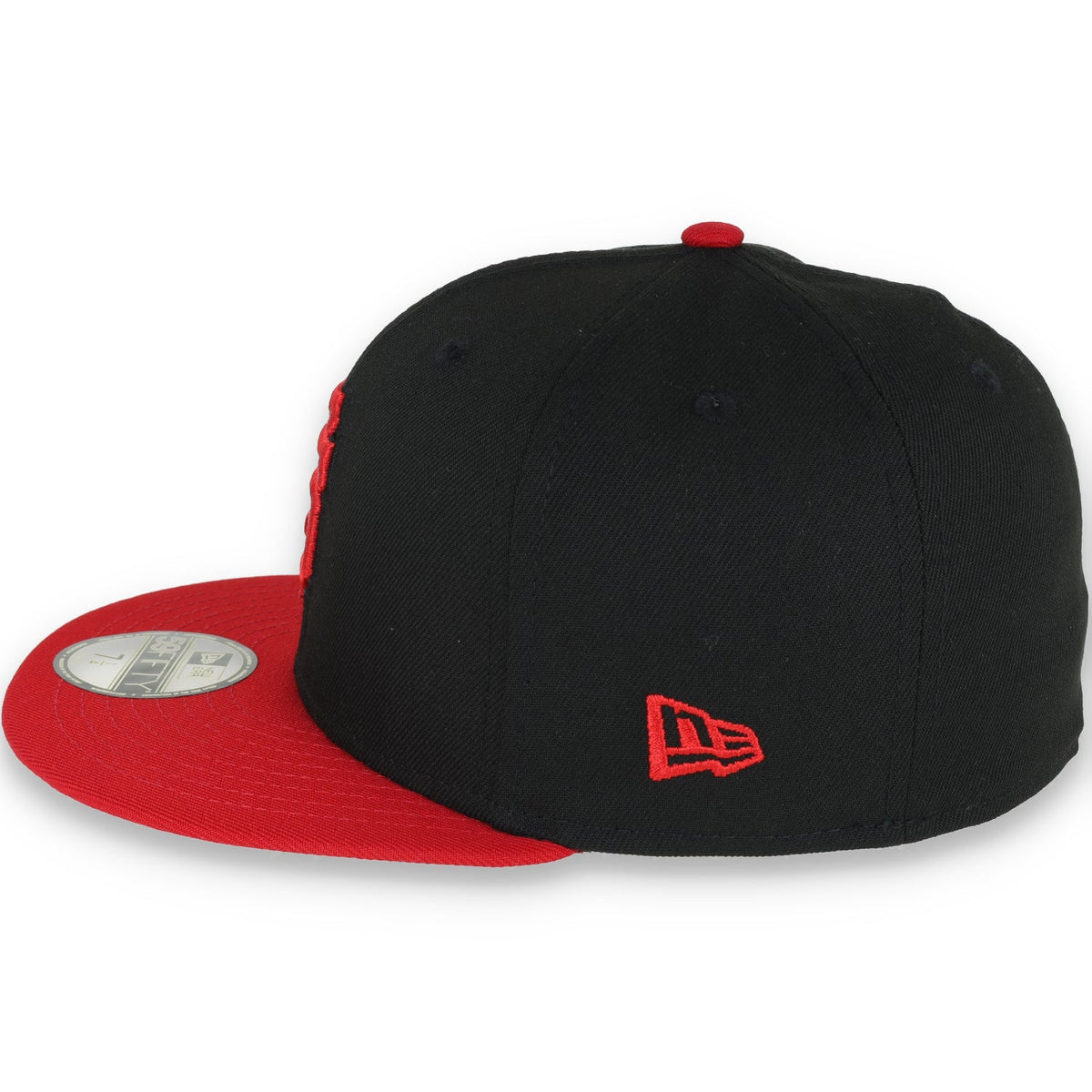 New Era San Francisco Giants World Champions 2014 Side Patch 59FIFTY Fitted - Black/Red product image 4, provided for visual