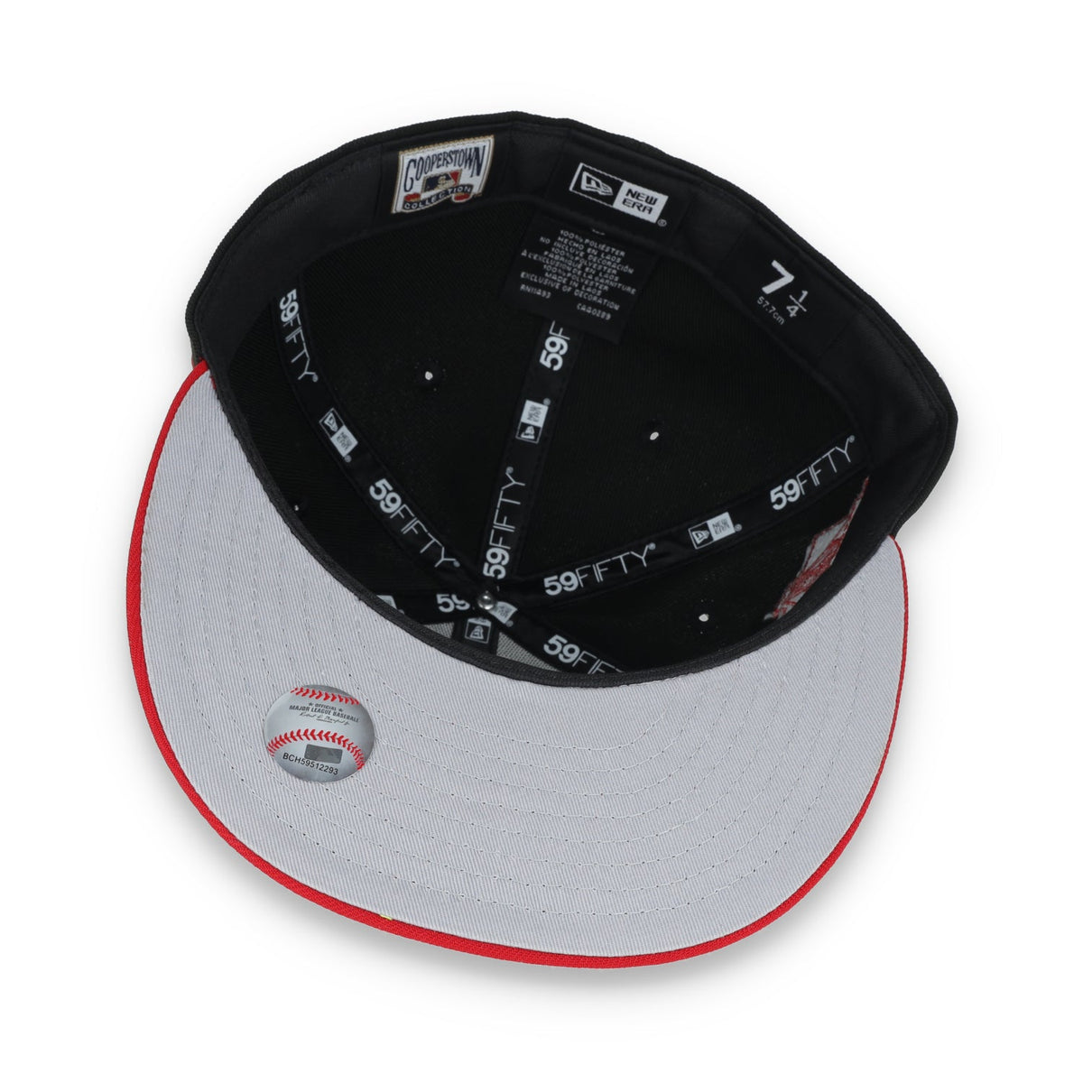 New Era San Francisco Giants World Champions 2014 Side Patch 59FIFTY Fitted - Black/Red product image 7, provided for visual