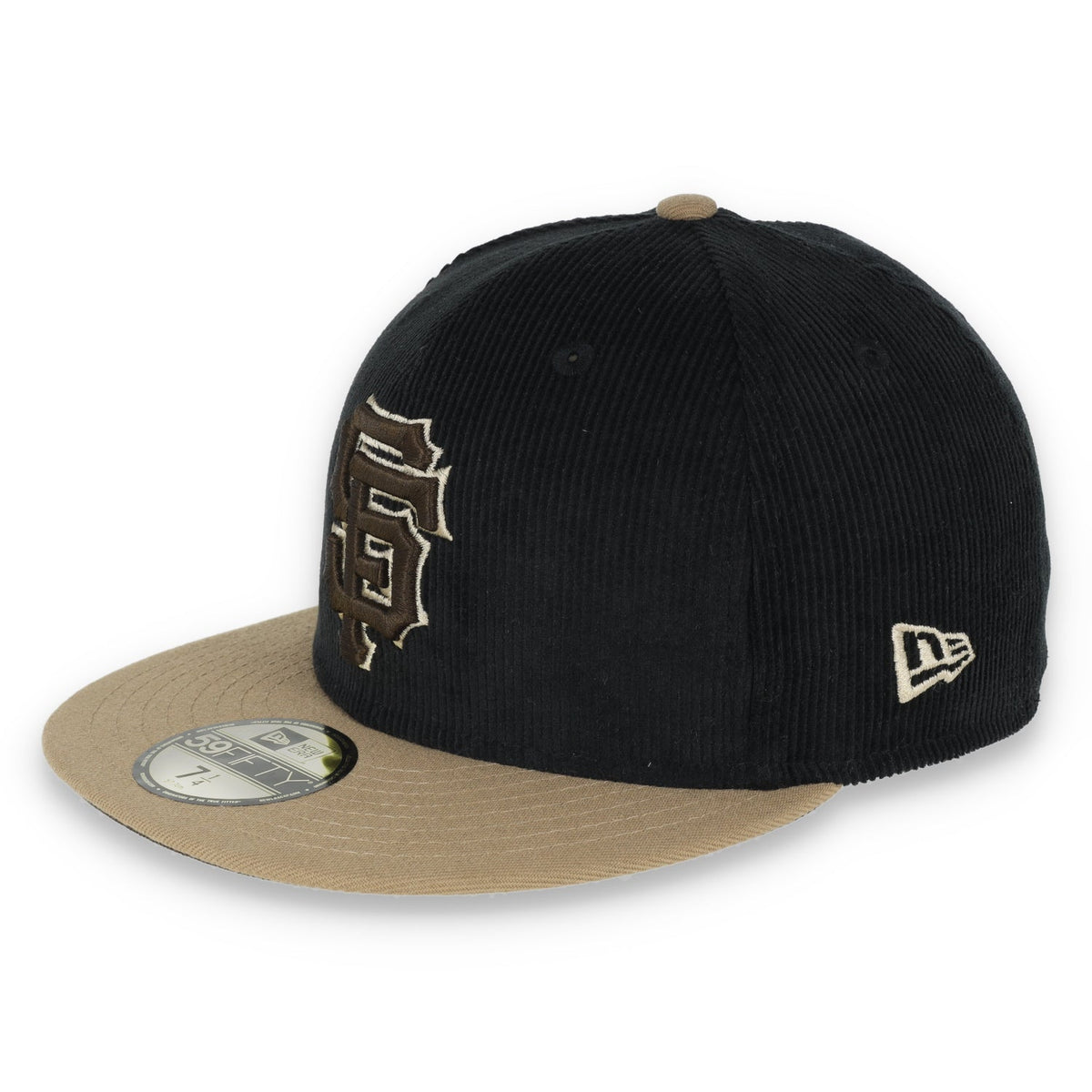 New Era San Francisco Giants 2014 World Series Side Patch 59FIFTY Fitted Hat-Khaki product image 3, provided for visual