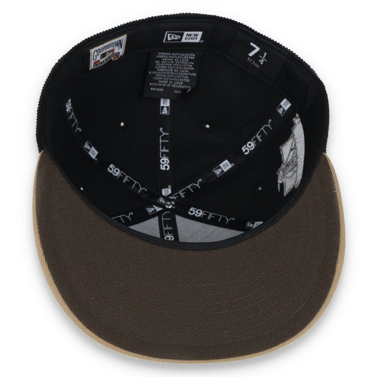 New Era San Francisco Giants 2014 World Series Side Patch 59FIFTY Fitted Hat-Khaki product image 7, provided for visual