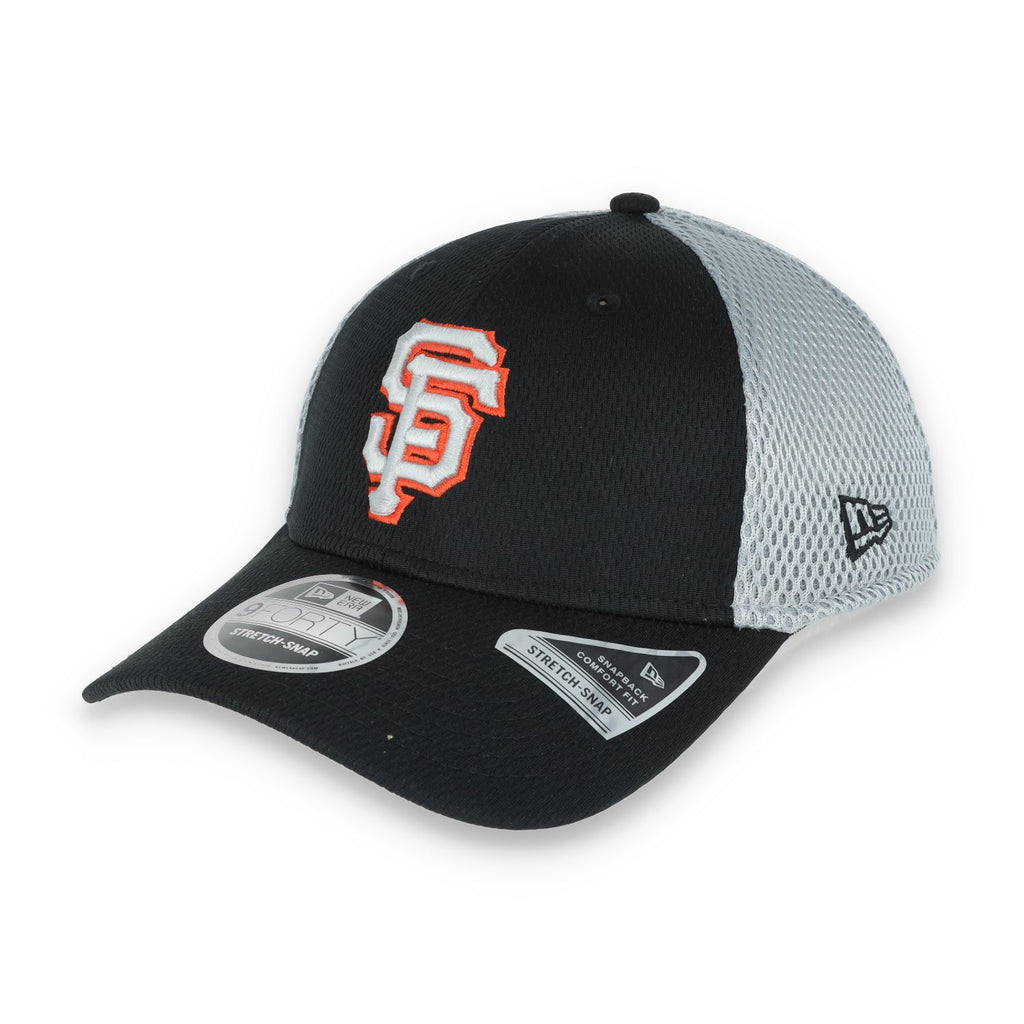 New Era San Francisco Giants Outline 9FORTY Stretch-Snap Hat product image 3, provided for visual reference and product