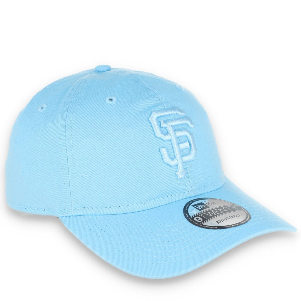 New Era San Francisco Giants Color Pack 9TWENTY Adjustable Hat- Baby Blue product image 1, provided for visual reference and