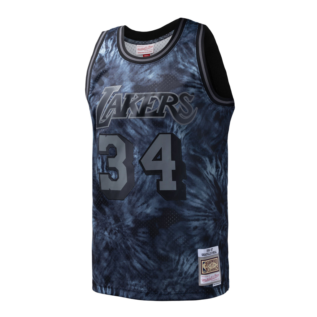 Los Angeles Lakers Mitchell & Ness NBA Black Tie Dye product image 1