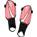 Nike Youth Charge Shin Guards-Sunset Pulse/Black/White product image 1, provided for visual reference and product detail
