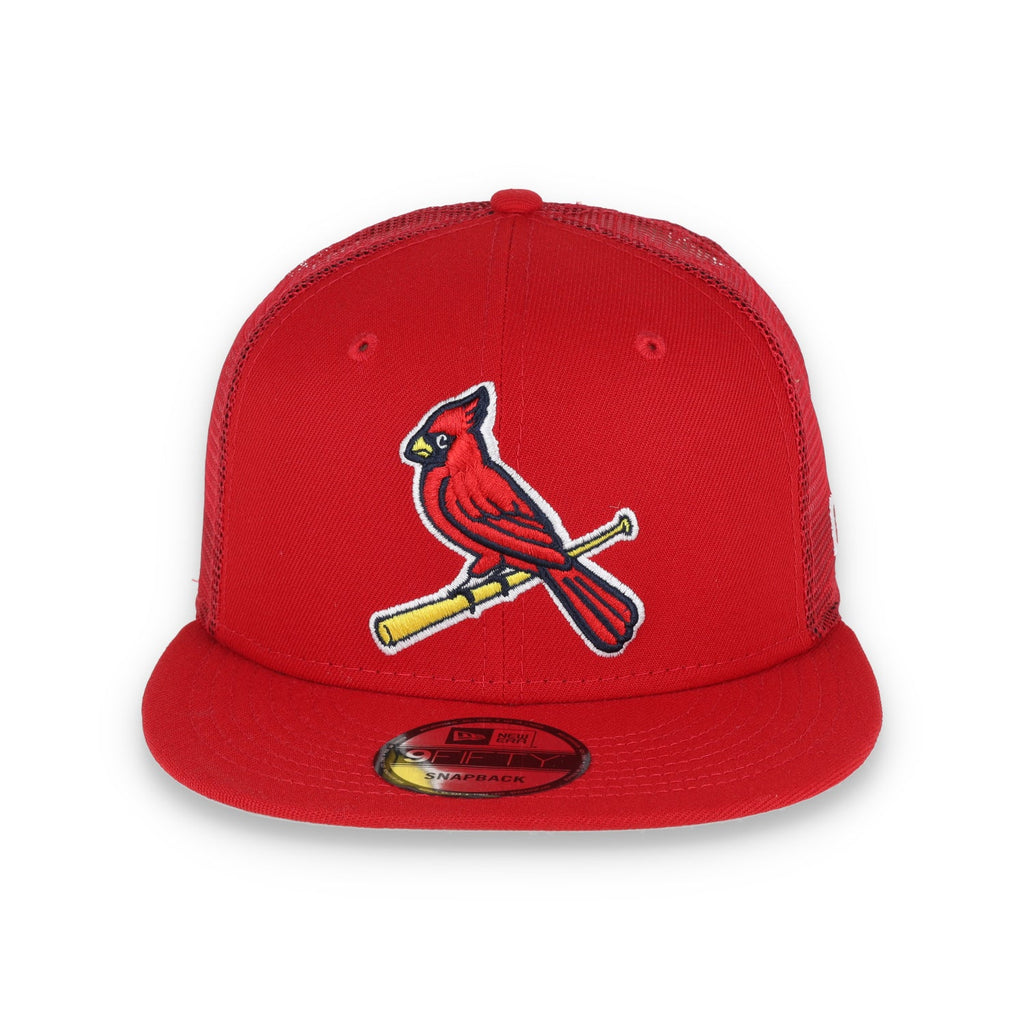 New Era St. Louis Cardinals Classic Trucker 9FIFTY Snapback Hat product image 1, provided for visual reference and product