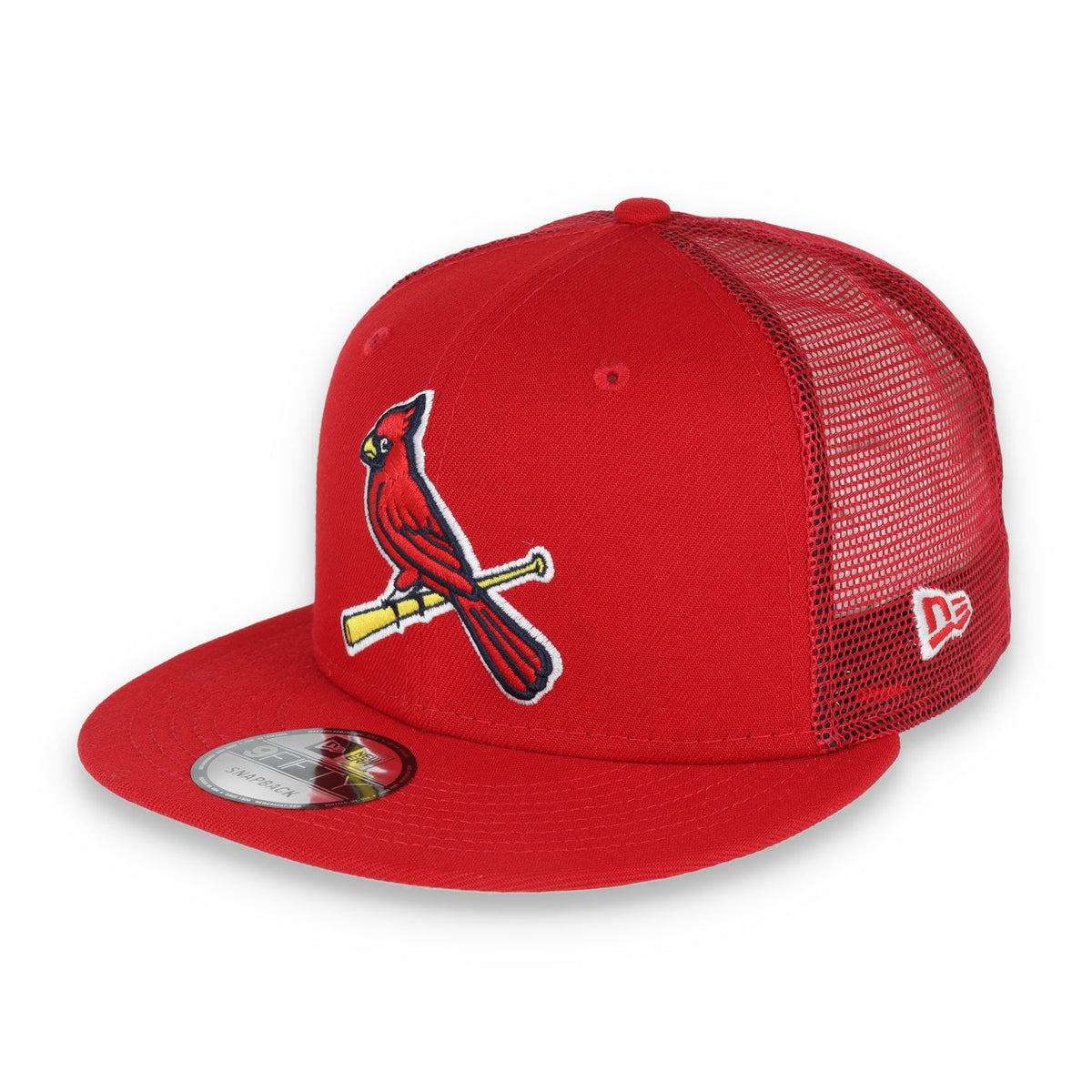 New Era St. Louis Cardinals Classic Trucker 9FIFTY Snapback Hat product image 2, provided for visual reference and product