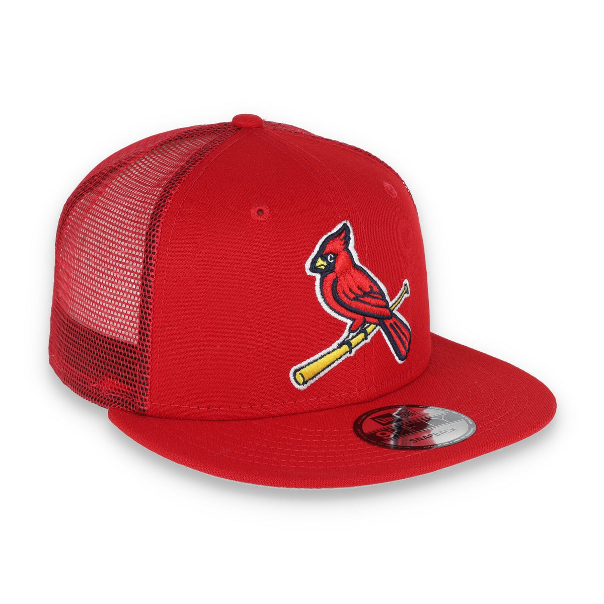 New Era St. Louis Cardinals Classic Trucker 9FIFTY Snapback Hat product image 3, provided for visual reference and product