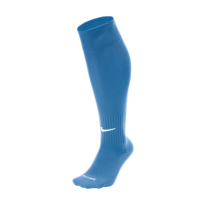 Nike Classic 2 Cushioned Over-the-Calf Socks-Sky Blue product image 2, provided for visual reference and product detail