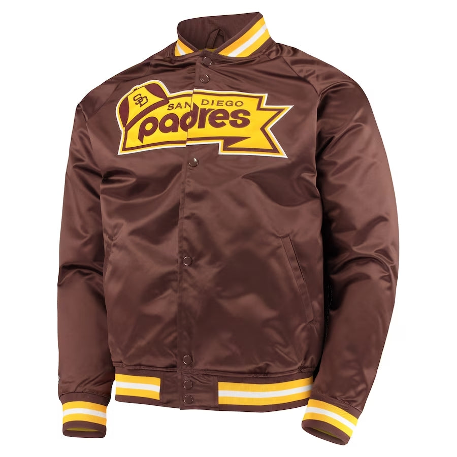 Youth San Diego Padres Mitchell & Ness Lightweight Satin product image 1