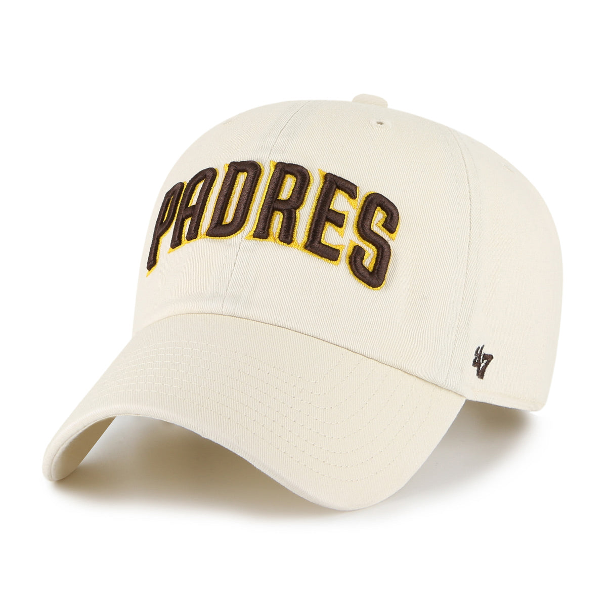 EXCLUSIVE San Diego Padres 47 Brand Script Clean Up Natural product image 1