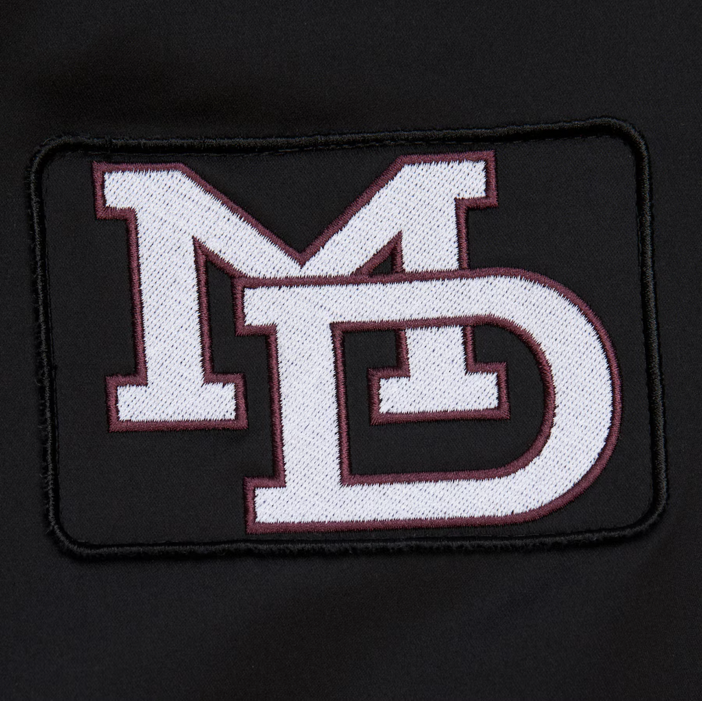 Anaheim Ducks Mitchell & Ness Satin Bomber Vintage Full-Zip product image 3