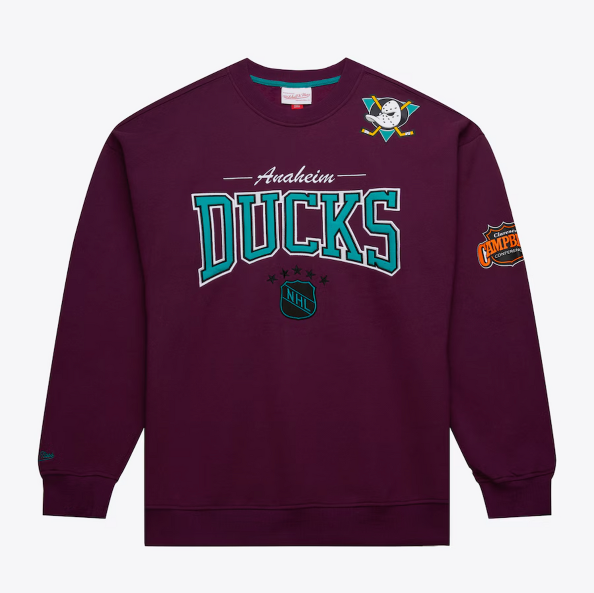 Anaheim Ducks Mitchell & Ness There & Back 2.0 Vintage Logo product image 1
