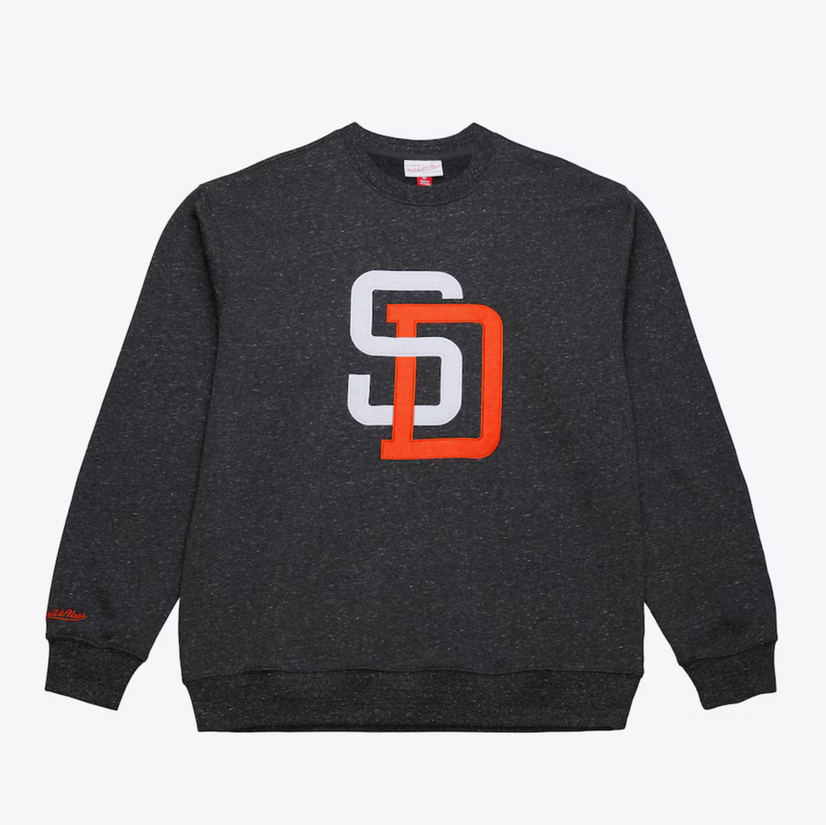 San Diego Padres Mitchell & Ness MLB Black Out Snow Washed product image 1