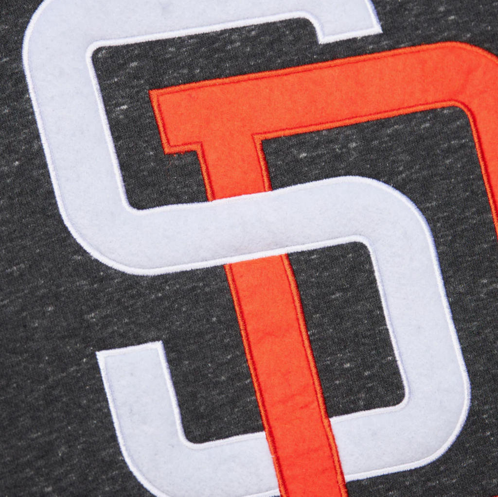 San Diego Padres Mitchell & Ness MLB Black Out Snow Washed product image 4