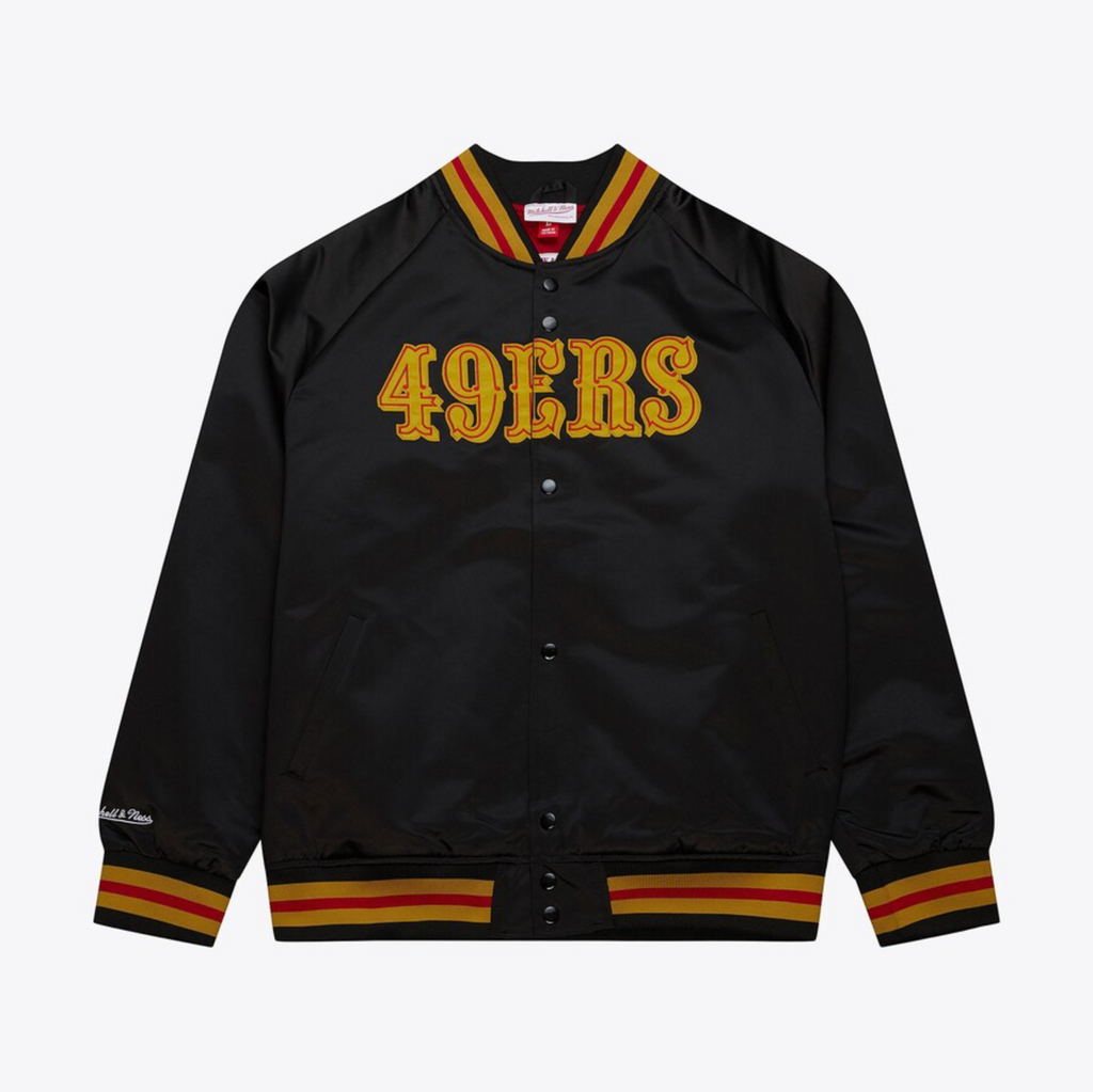 Men's Black San Francisco 49ers Mitchell & Ness Lightweight product image 1