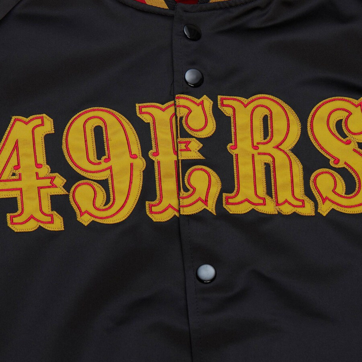 Men's Black San Francisco 49ers Mitchell & Ness Lightweight product image 3