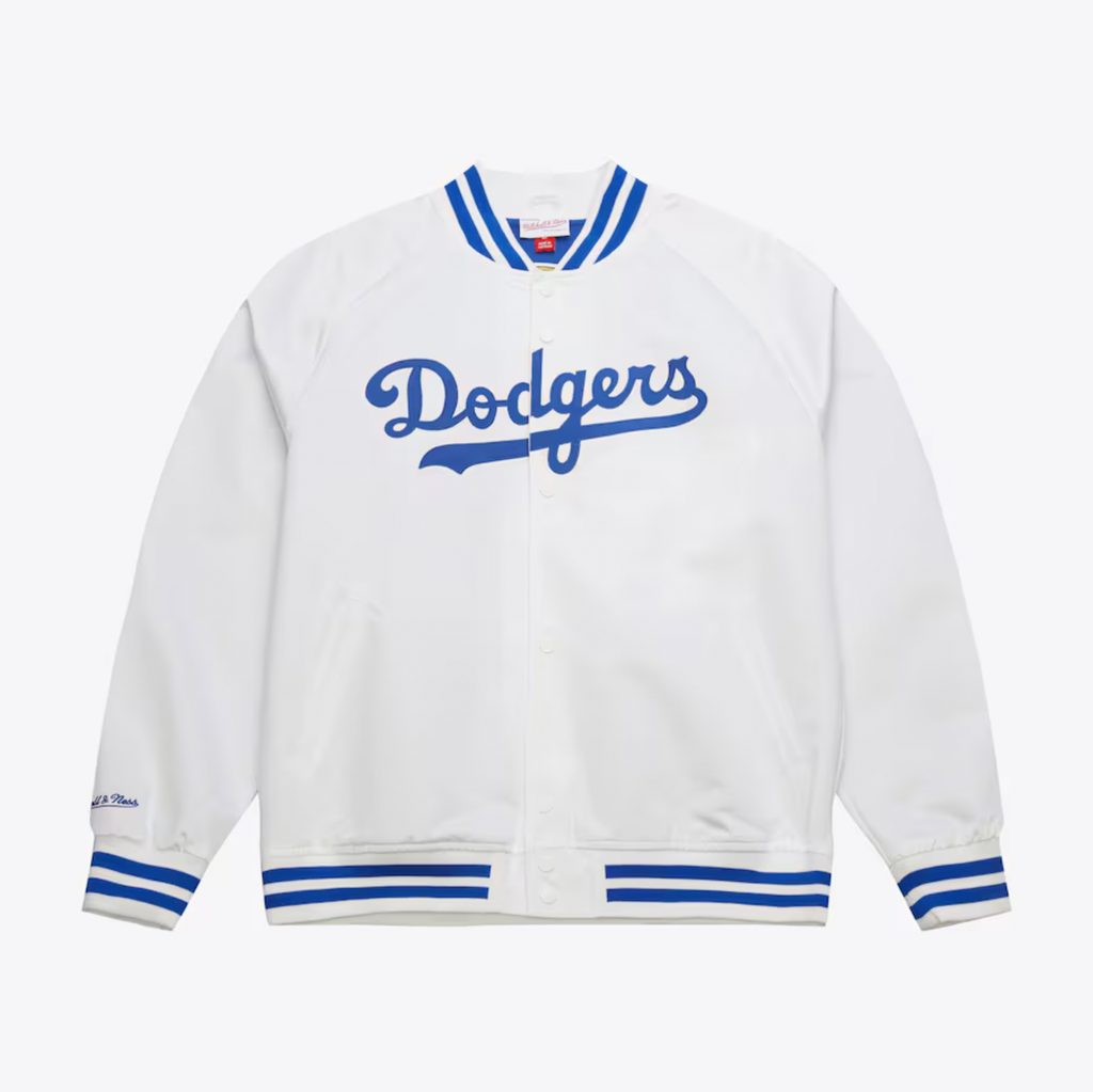 Men's White Los Angeles Dodgers Mitchell & Ness Cooperstown product image 1