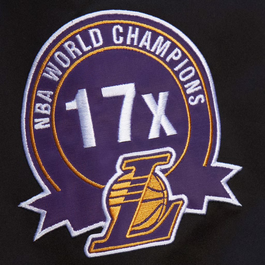 Men's Los Angeles Lakers Mitchell & Ness Black Out product image 5