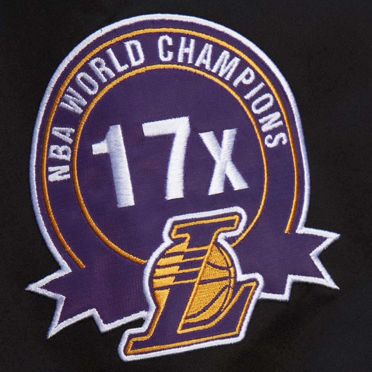 Men's Los Angeles Lakers Mitchell & Ness Black Out product image 5