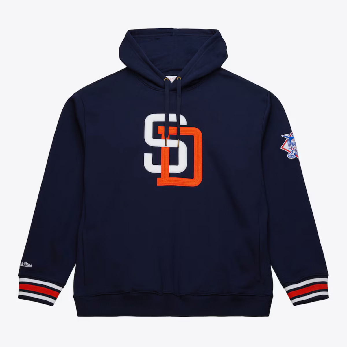Men's Navy San Diego Padres Mitchell & Ness Chainstitch product image 1