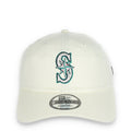 New Era Seattle Mariners Core Classic 2.0 9Twenty Adjustable Hat-Ivory product image 1, provided for visual reference and
